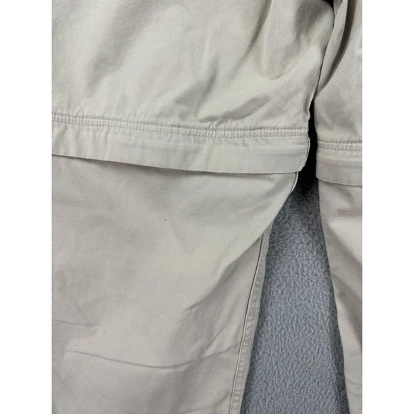 Guide Series Pants Mens 44x30 Khaki Convertible Zip Off Cargo Hiking Outdoor Men